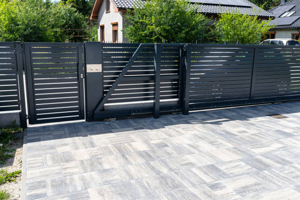 Residential Paver Driveway in Indian Hills, TX